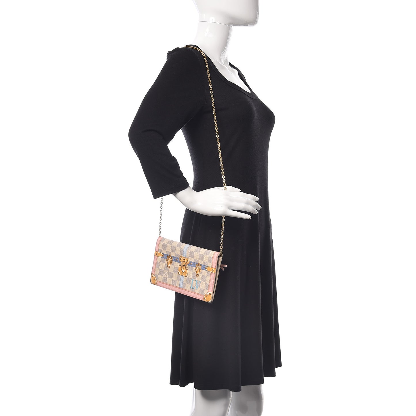 Damier Azur Summer Trunks Pochette Weekend