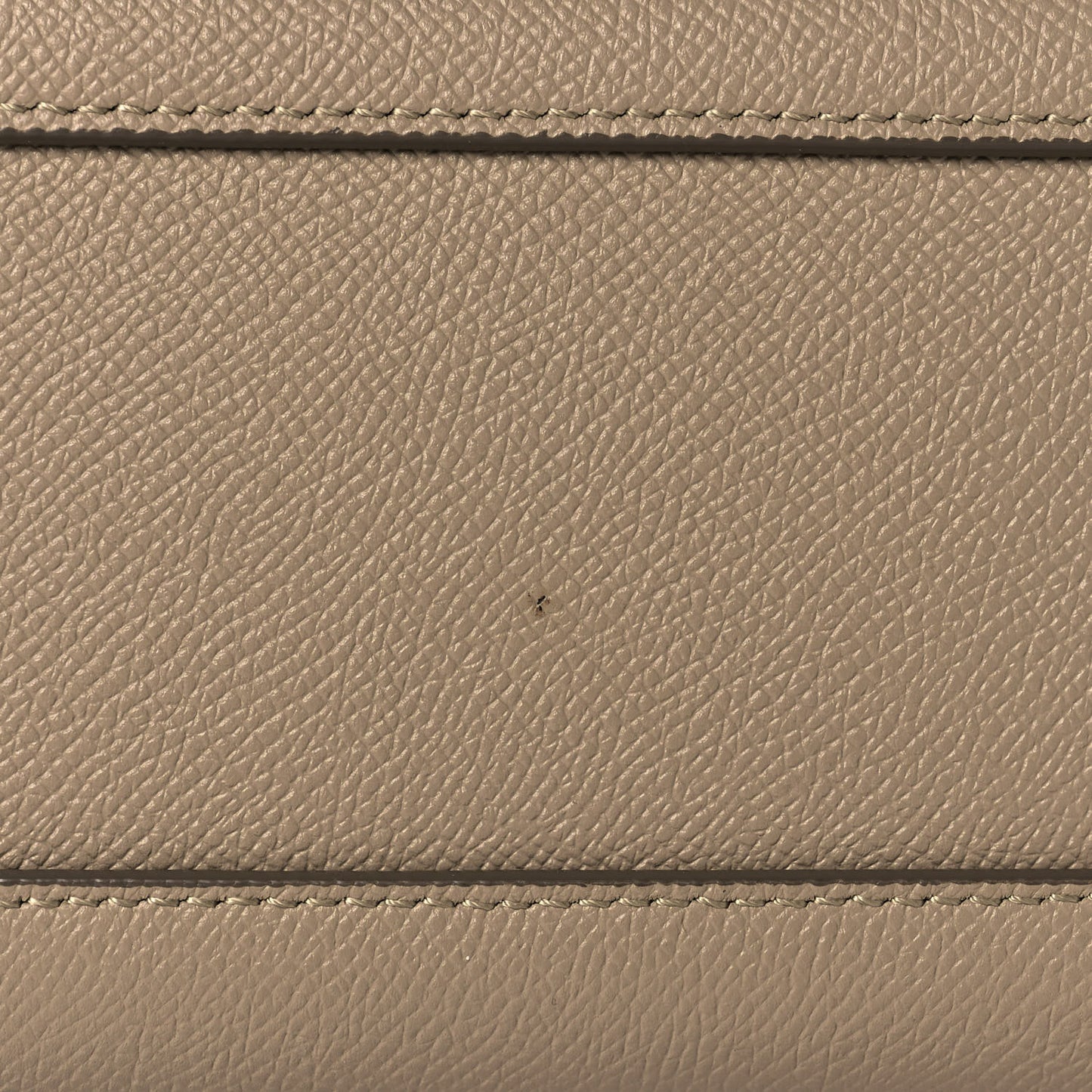 Grained Calfskin Nano Belt Bag Light Taupe