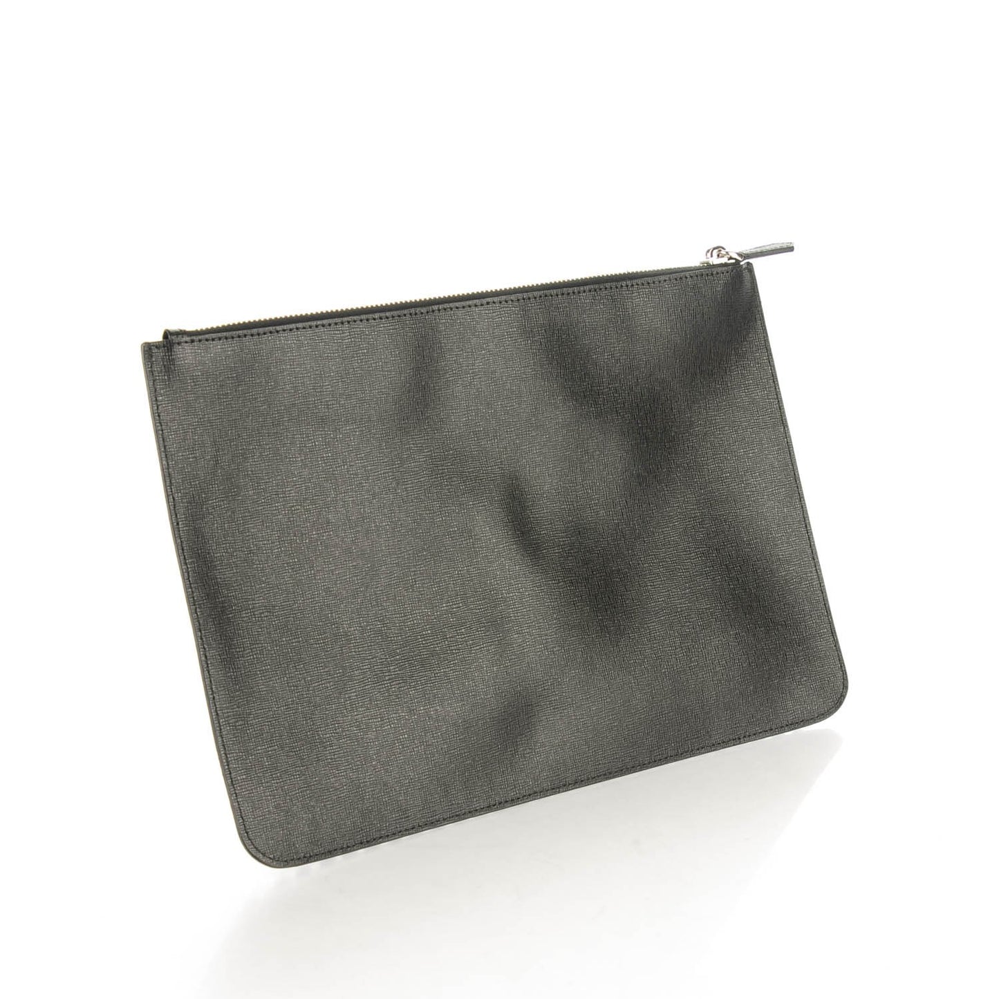 Vitello Elite Lightning Monster Eyes Studded Pouch Black