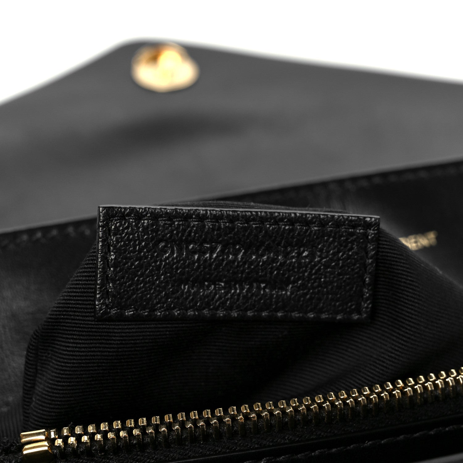 Saint Laurent Calfskin Y Quilted Monogram Medium Loulou Chain Satchel Black 8 of 11