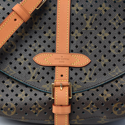 Louis Vuitton Monogram SC Flore Saumur Teal 10 of 10