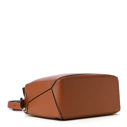 Loewe Calfskin Small Puzzle Bag Tan 3 of 4