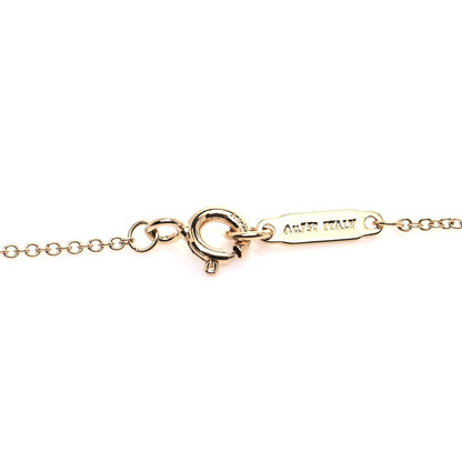 Tiffany 18K Yellow Gold Diamond Small Atlas Open Pave Pendant Necklace 5 of 6
