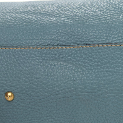 Fendi Cuoio Romano Selleria Large Peekaboo Iconic Satchel Carta Zucchero 12 of 12