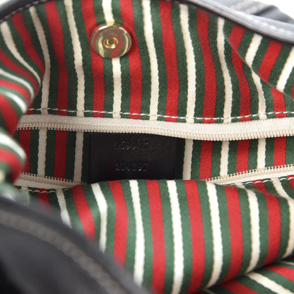 Gucci Calfskin Medium New Britt Hobo Black 8 of 9
