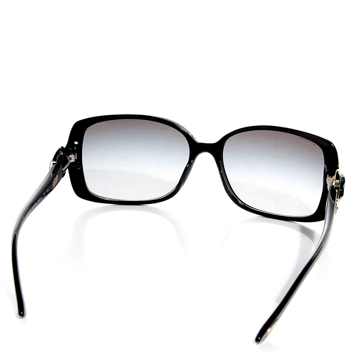 BVLGARI Swarovski Gem 8079-B Sunglasses Black