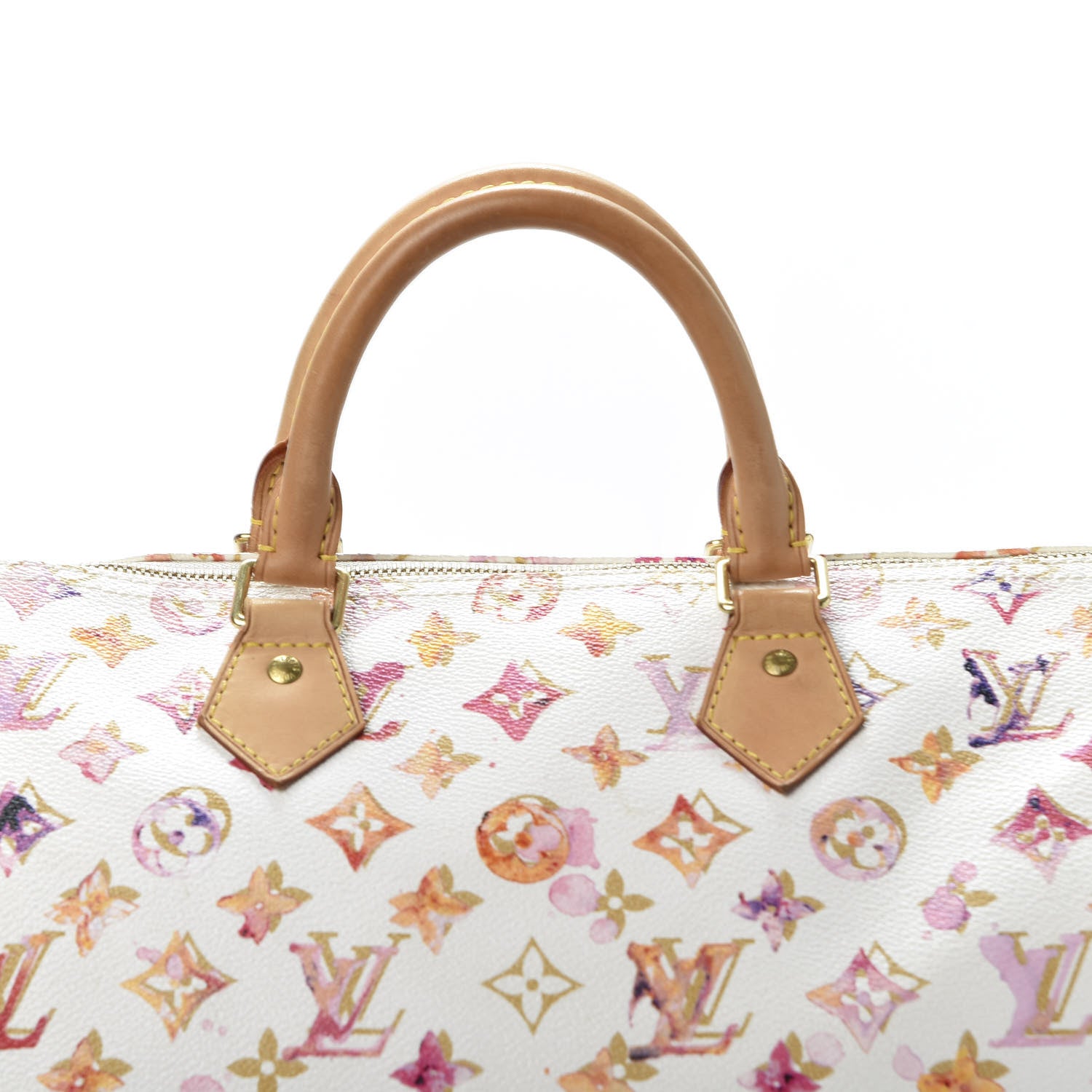 Louis Vuitton Watercolor Aquarelle Speedy 35 White 9 of 9