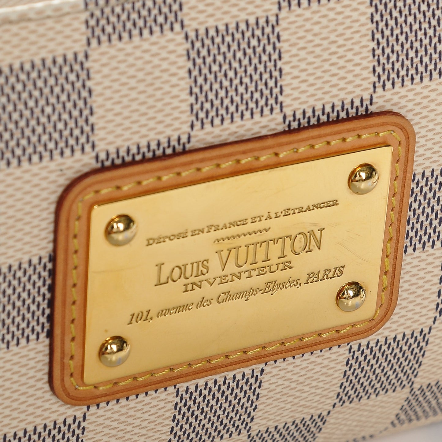 Damier Azur Eva Clutch