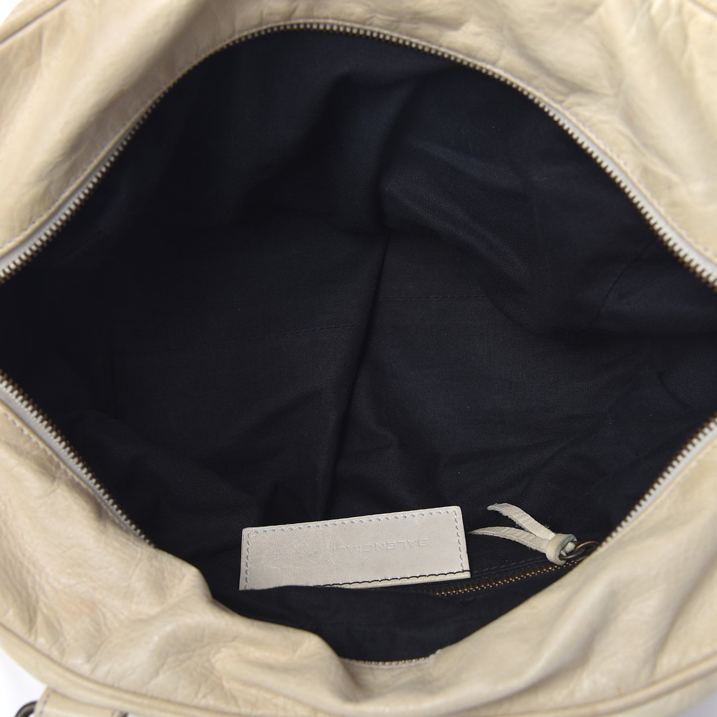 Agneau Classic Hardware Box Bag White