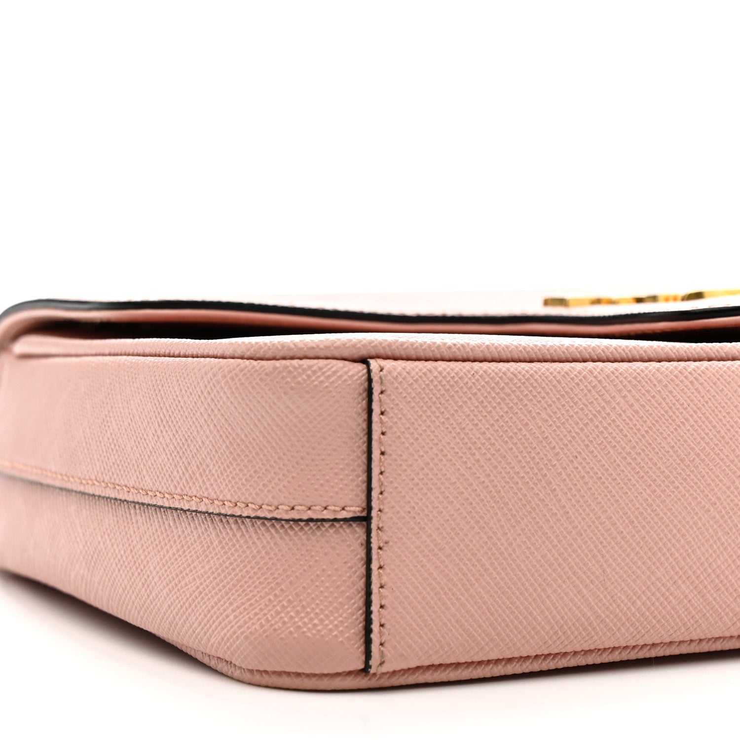 Prada Saffiano Flap Shoulder Bag Orchidea 9 of 11