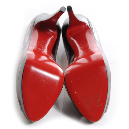 Christian Louboutin Eel Skin Altadama 140 Pumps 39 Red Vinaccia 5 of 6