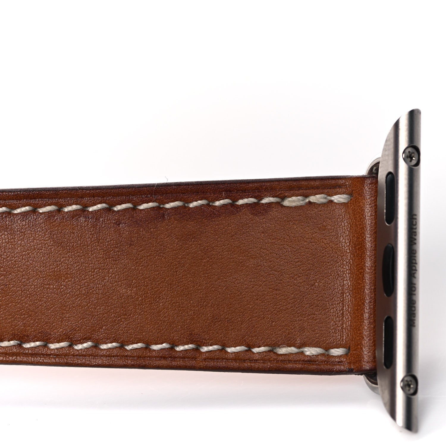 Hermes Barenia 40mm Apple Watch Double Tour Band Fauve 12 of 14