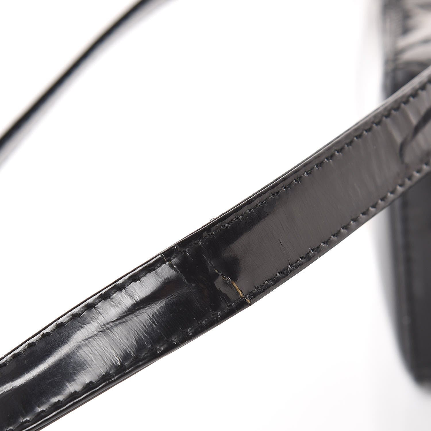 Christian Dior Patent Cannage Mini Lady Dior Black 10 of 12