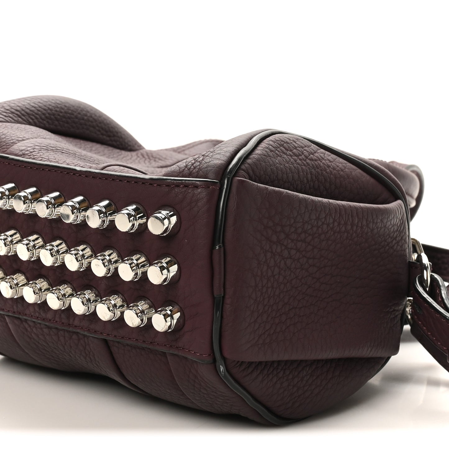 Pebbled Calfskin Mini Rockie Oxblood