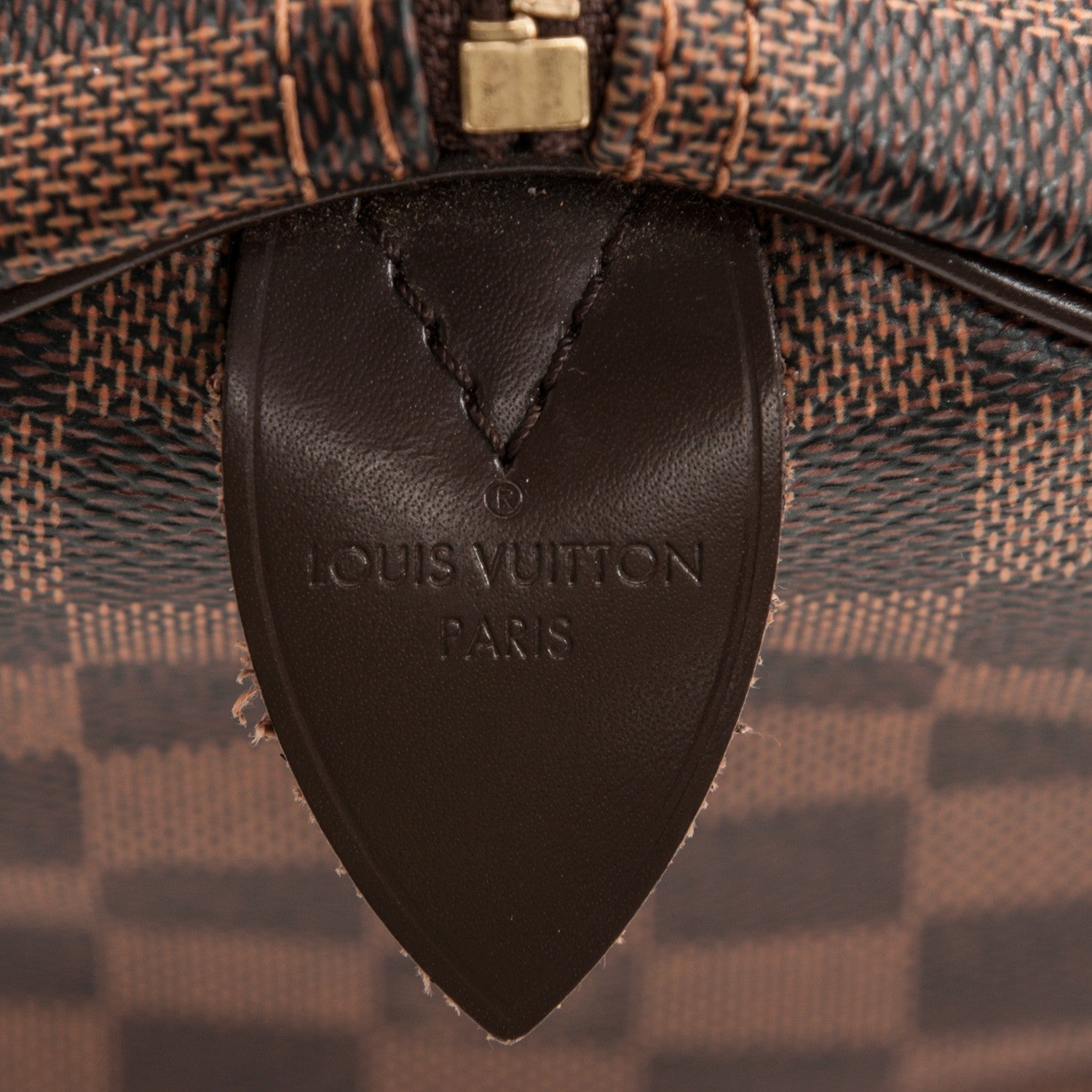 Louis Vuitton Damier Ebene Speedy 30 6 of 9
