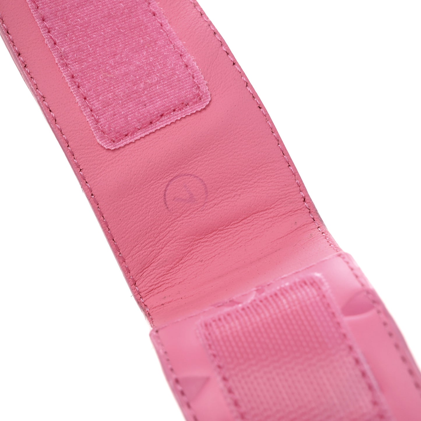 Calfskin Monogram Embossed Bom Dia Flat Mule Sandals 37 Pink