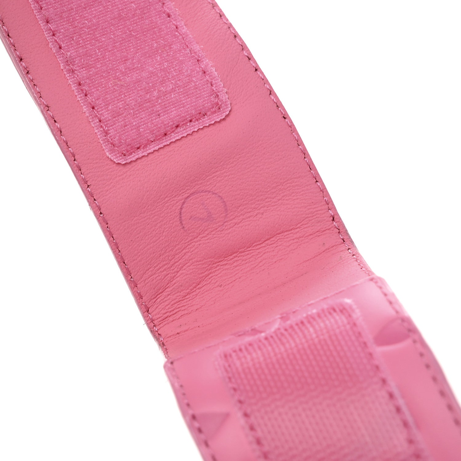 Louis Vuitton Calfskin Monogram Embossed Bom Dia Flat Mule Sandals 37 Pink 10 of 11