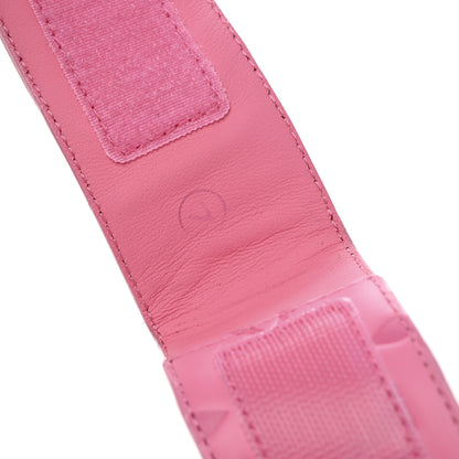 Louis Vuitton Calfskin Monogram Embossed Bom Dia Flat Mule Sandals 37 Pink 10 of 11