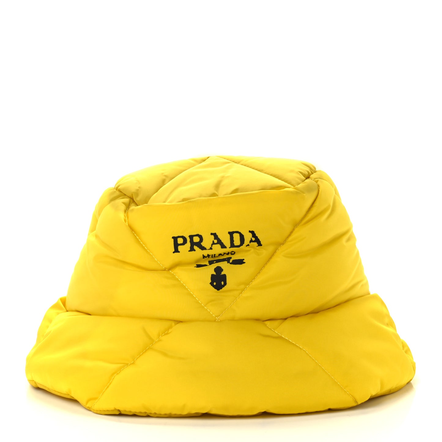 Re-Nylon Mens Padded Bucket Hat XL Giallo