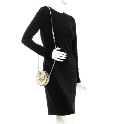 Chloe Metallic Calfskin Suede Mini Pixie Bag Gold 2 of 6