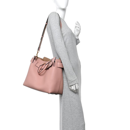 Burberry Marais Calfskin Medium Belt Bag Ash Rose 3 of 12