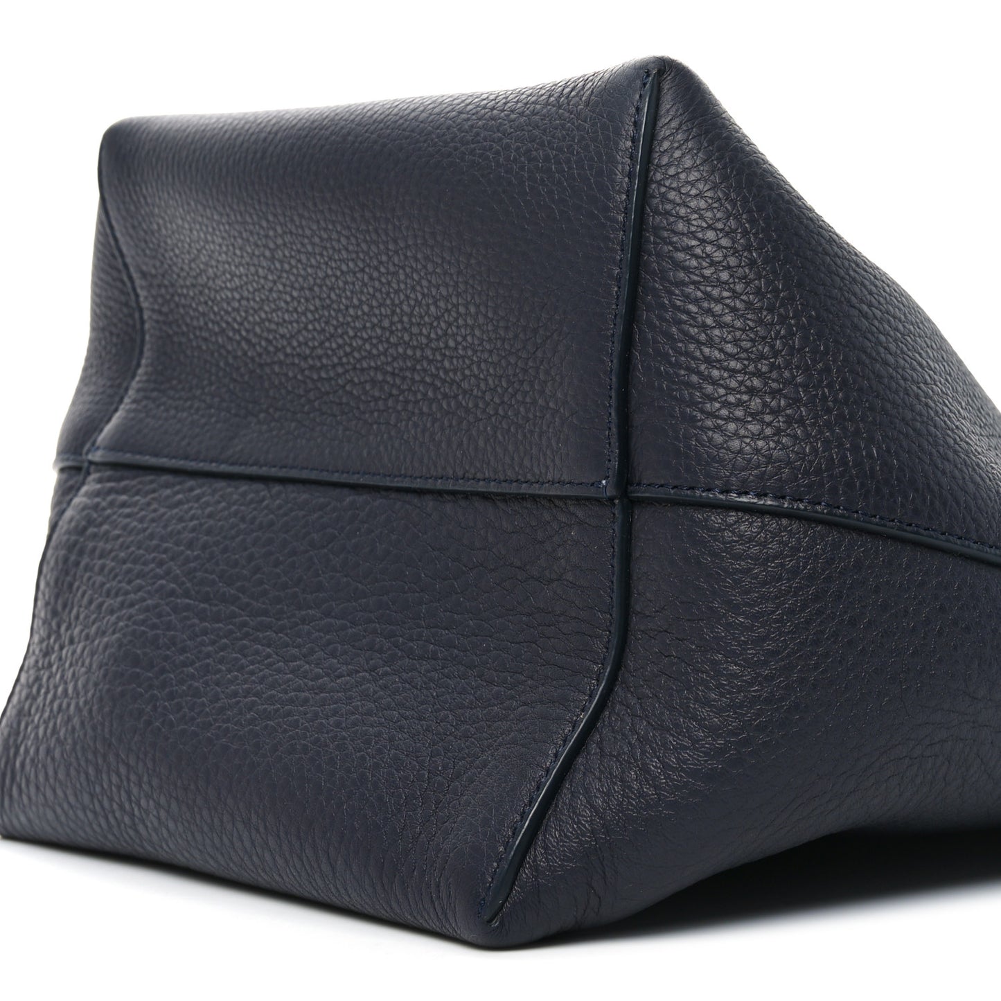 Grained Calfskin Medium N/S Park Tote Marine
