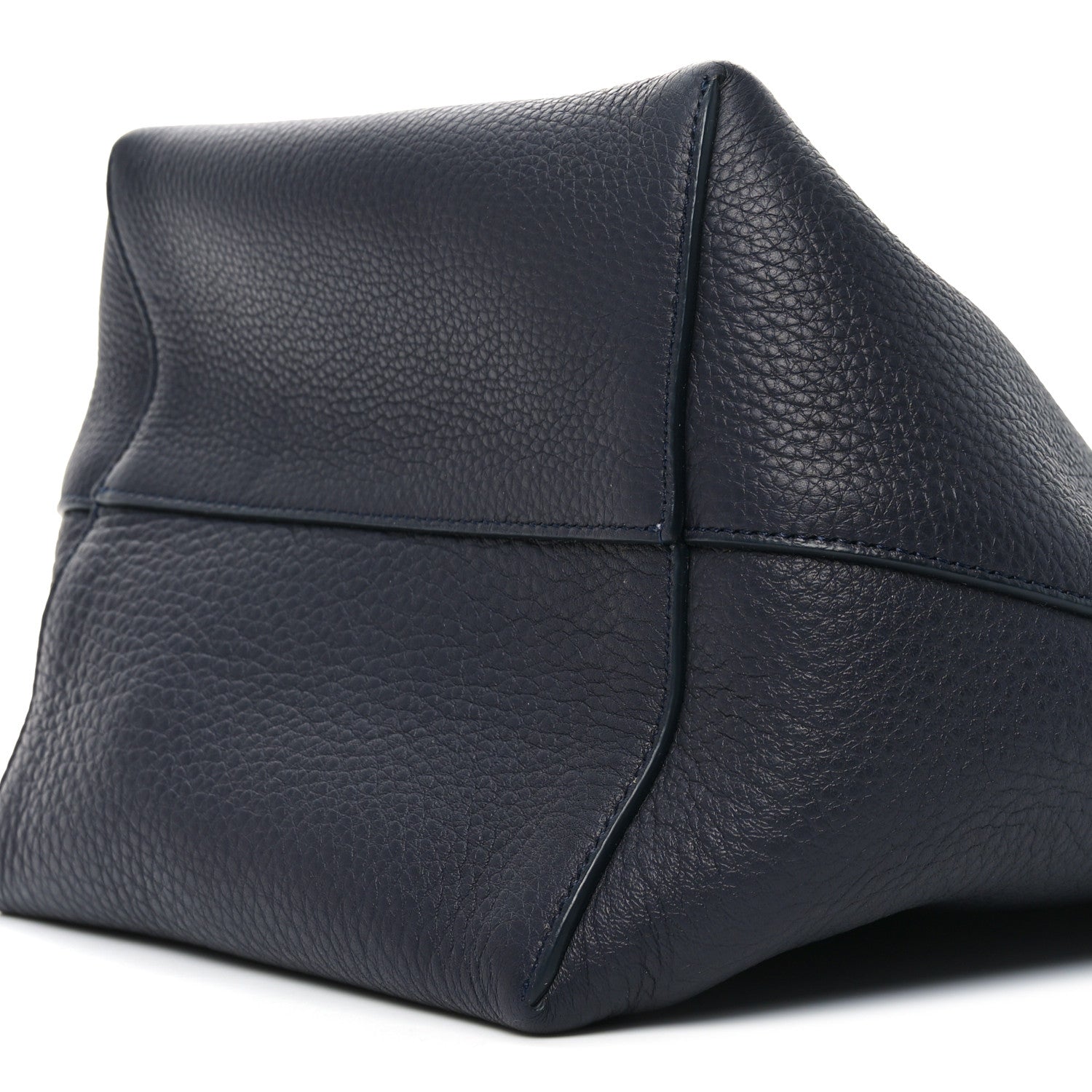 The Row Grained Calfskin Medium N/S Park Tote Marine 10 of 10