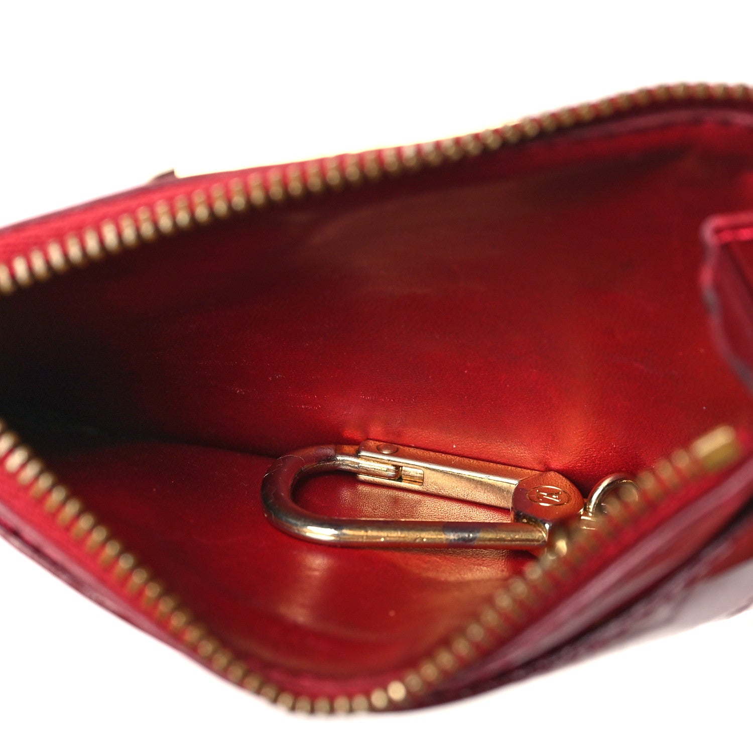 Louis Vuitton Vernis Key Pouch Pomme D'Amour 5 of 15