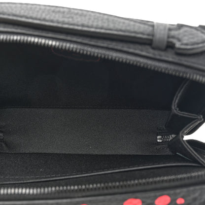 Louis Vuitton LV X YK Taurillon Monogram Handle Soft Trunk Black Red 5 of 9