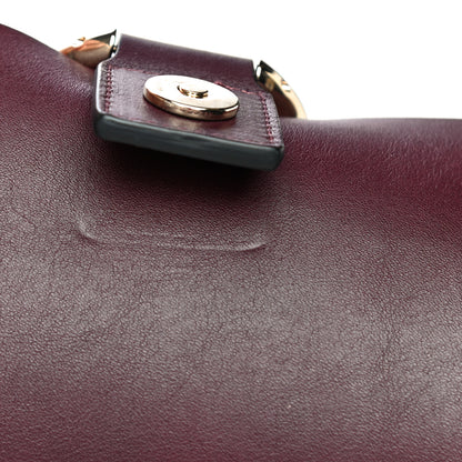 Chloe Calfskin Suede Medium Faye Shoulder Bag Intense Violine 20 of 21