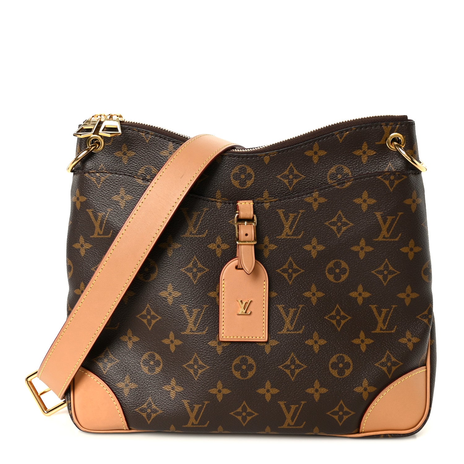 Louis Vuitton Monogram Odeon MM Natural 1 of 9