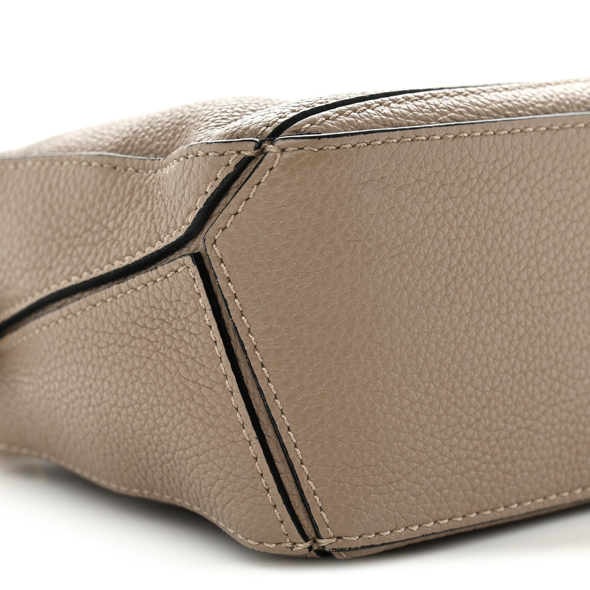 Calfskin Mini Puzzle Bag Sand