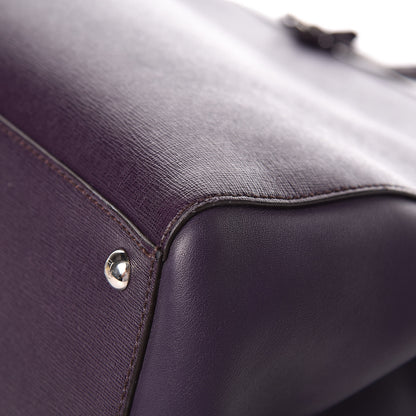 Fendi Vitello Elite Regular 2Jours Tote Ametista 11 of 13