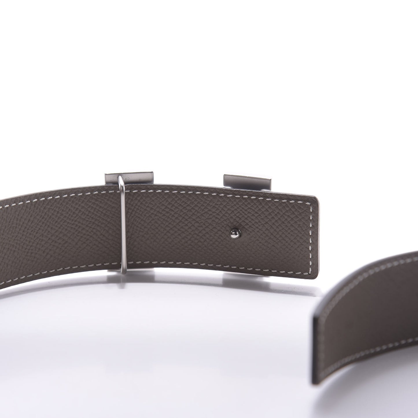 Swift Epsom 32mm Martelee H Belt 90 Black Etoupe