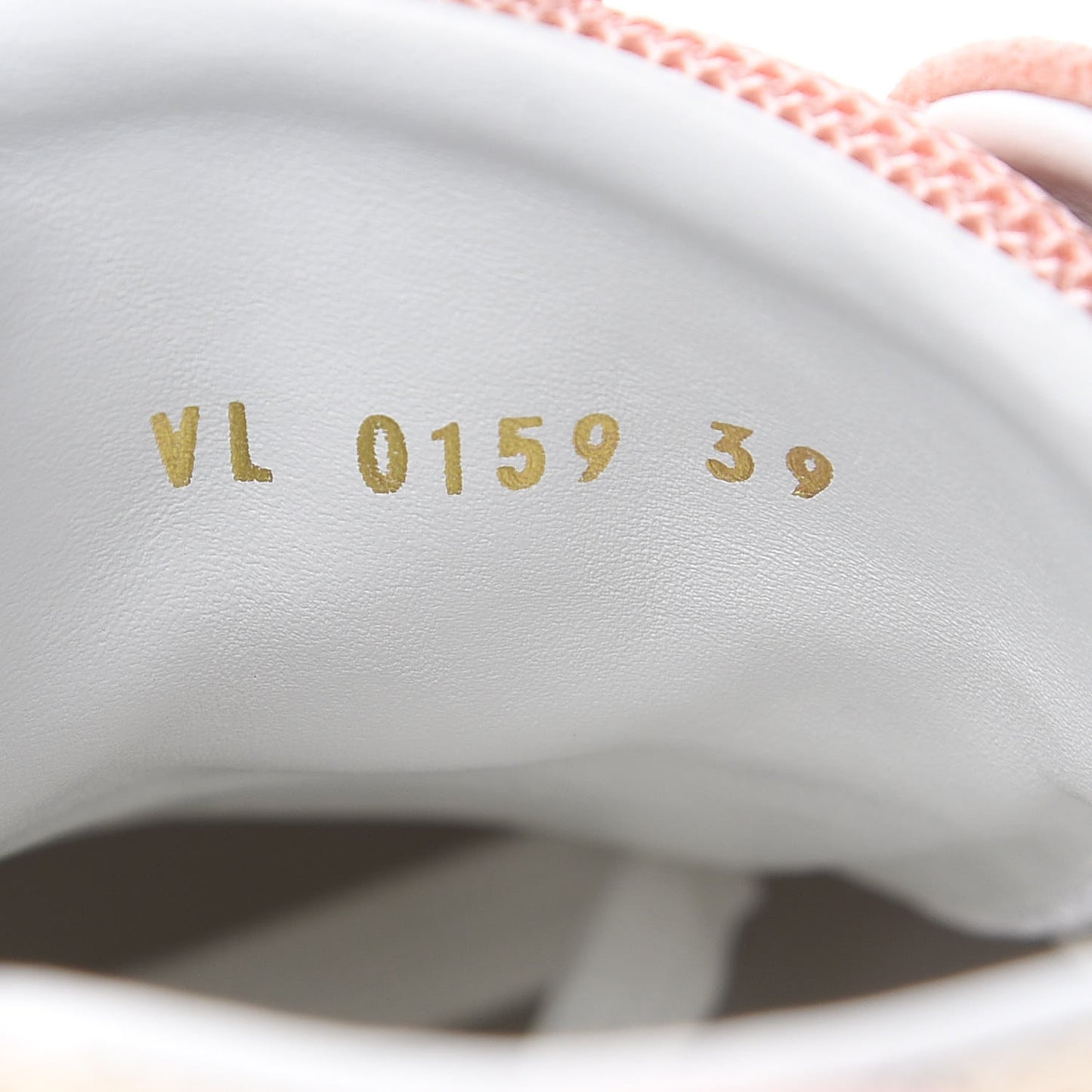Suede Damier Azur Run Away Sneakers 39 Pink