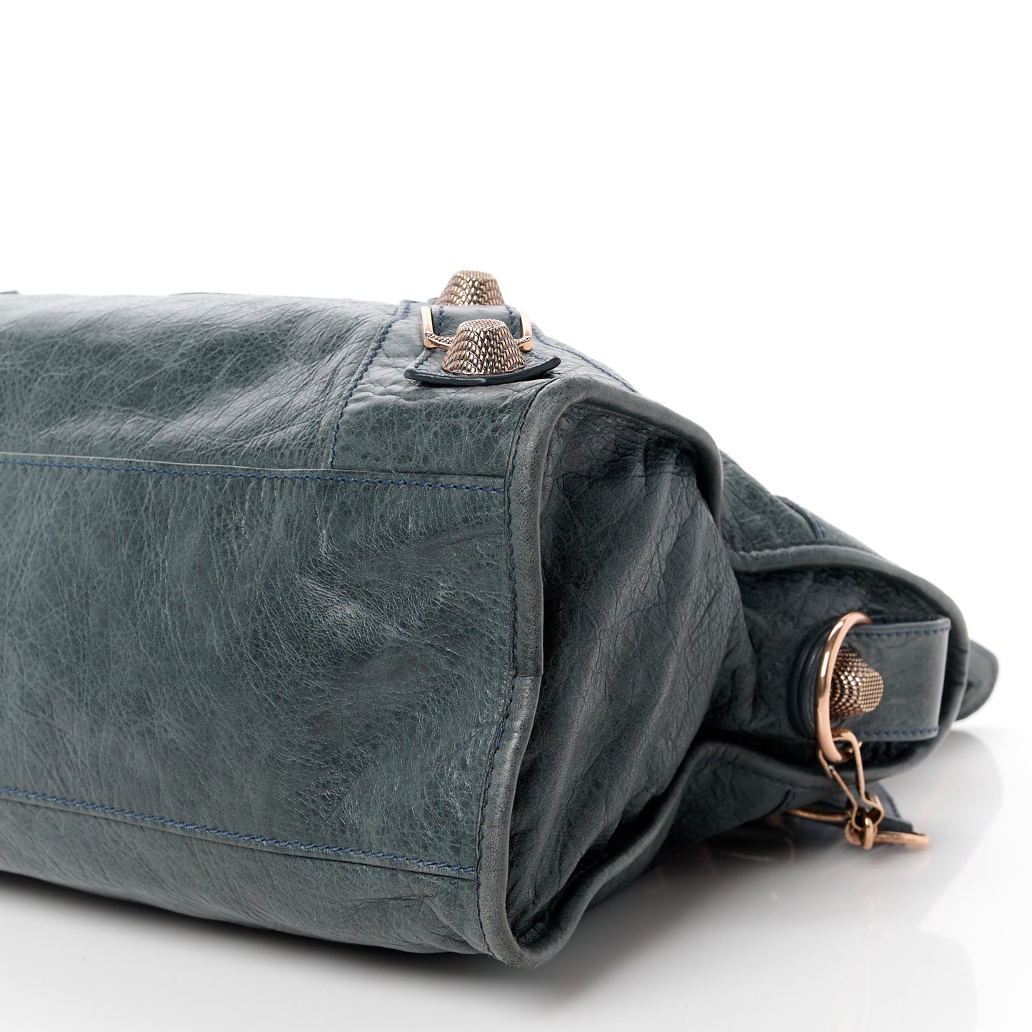 Agneau Giant 21 Rose Gold Hardware City Anthracite