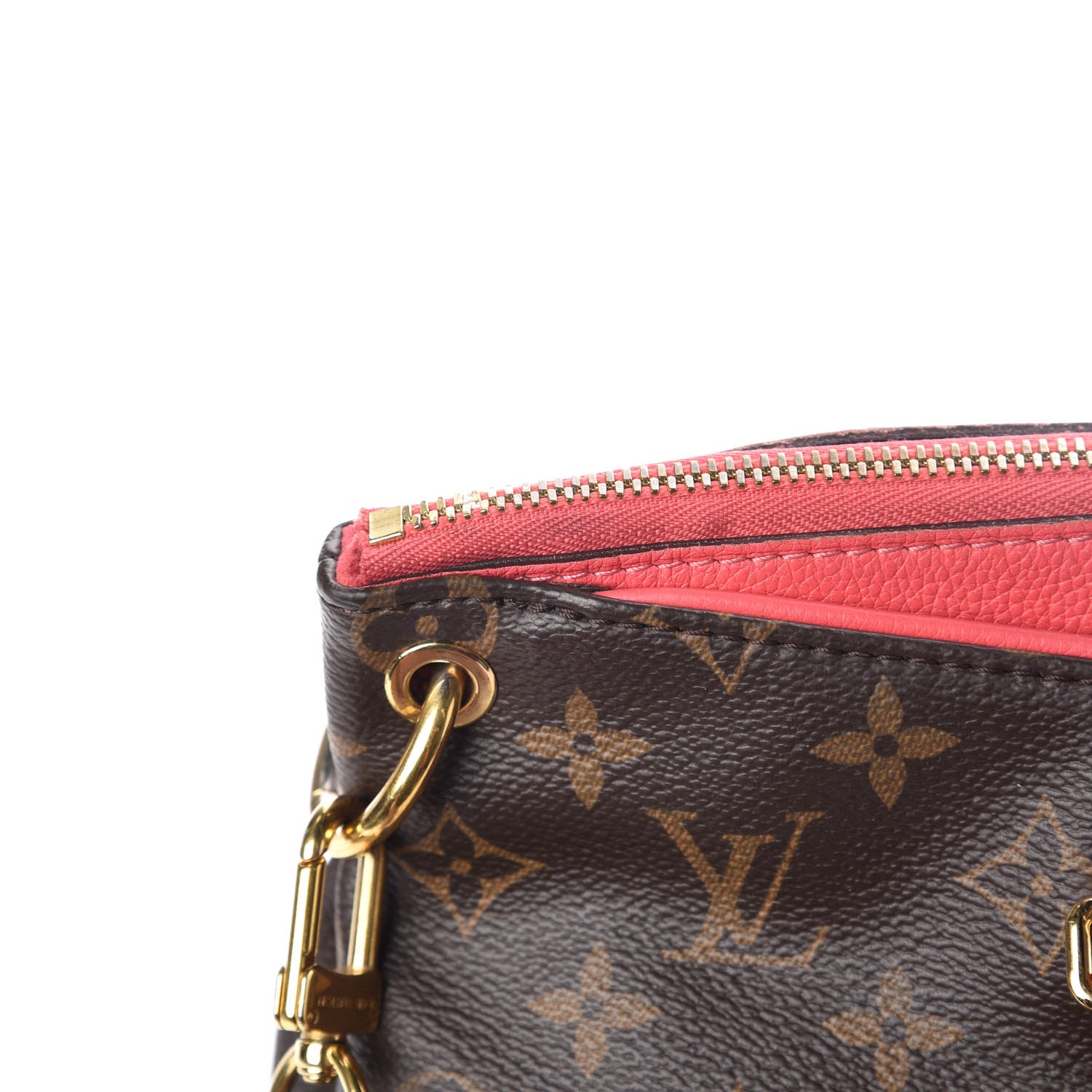 Louis Vuitton Monogram Pallas Rose Litchi 16 of 23