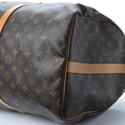 Louis Vuitton Monogram Keepall Bandouliere 55 6 of 9