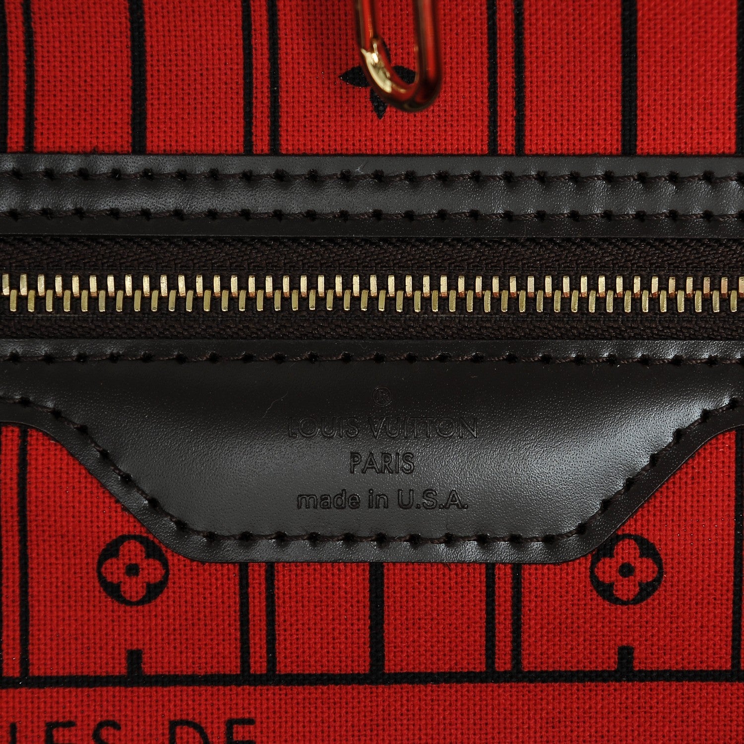 Louis Vuitton Damier Ebene Neverfull GM 6 of 6