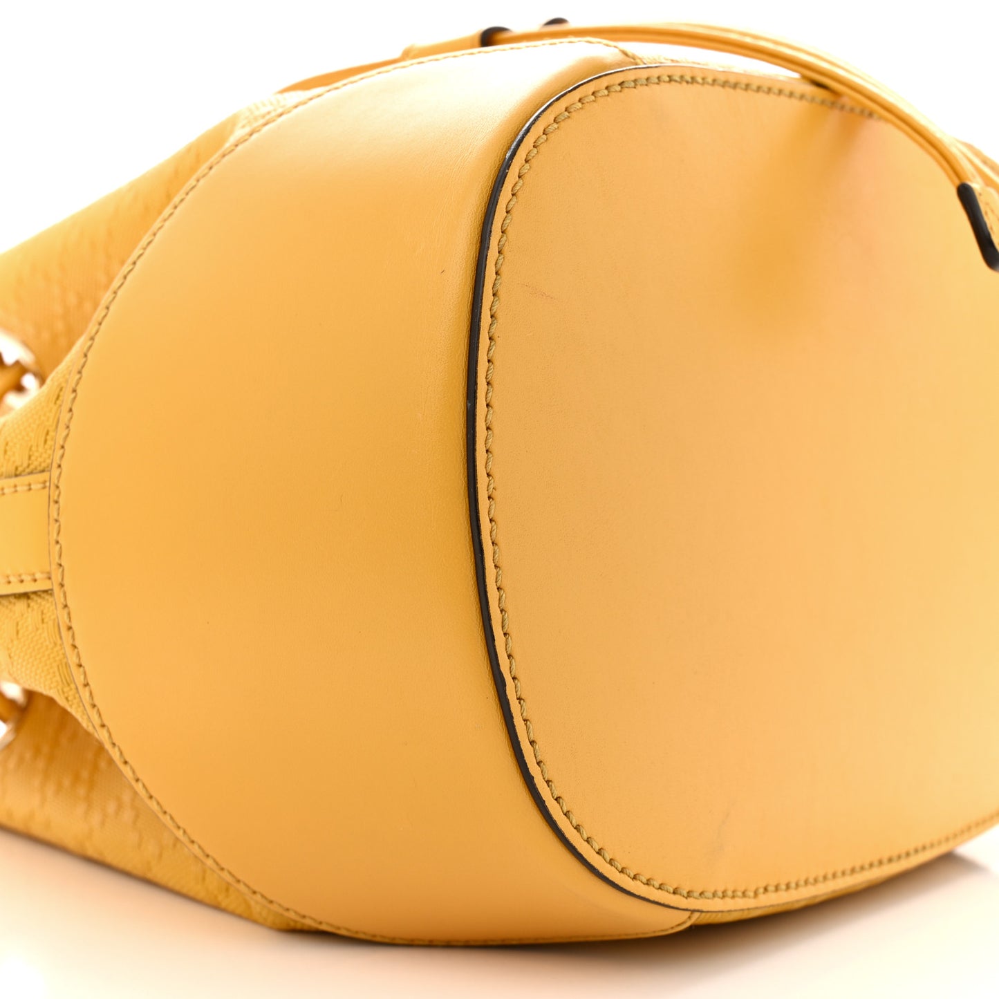 Hilary Lux Bright Diamante Small Bucket Bag Bumblebee