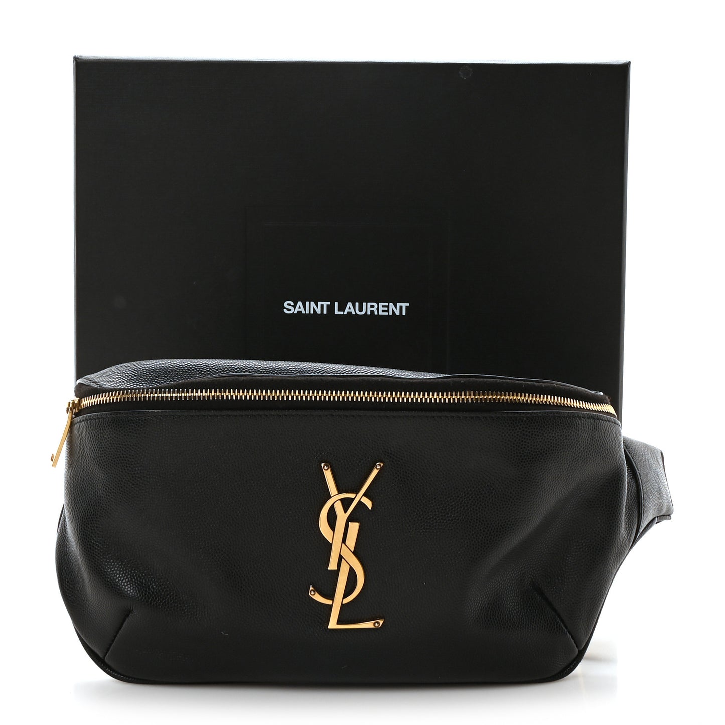 Grain De Poudre Monogram Belt Bag Black
