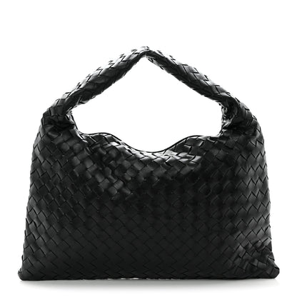 Bottega Veneta Calfskin Intrecciato Small Hop Black 1 of 10
