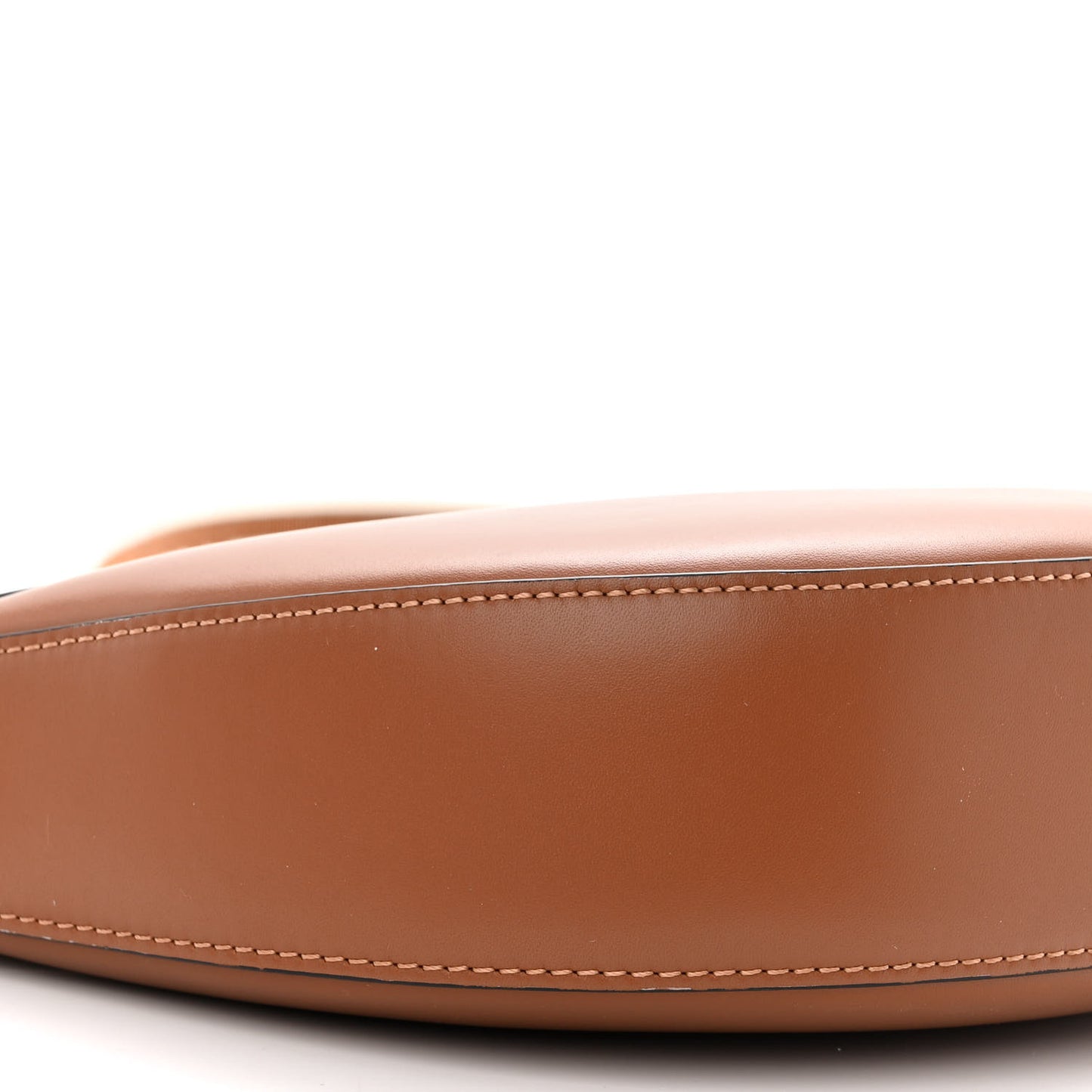 Satin Calfskin Jacquard Luna Bag Pecan