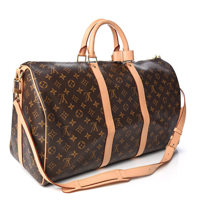 Louis Vuitton Monogram Keepall Bandouliere 50 2 of 12