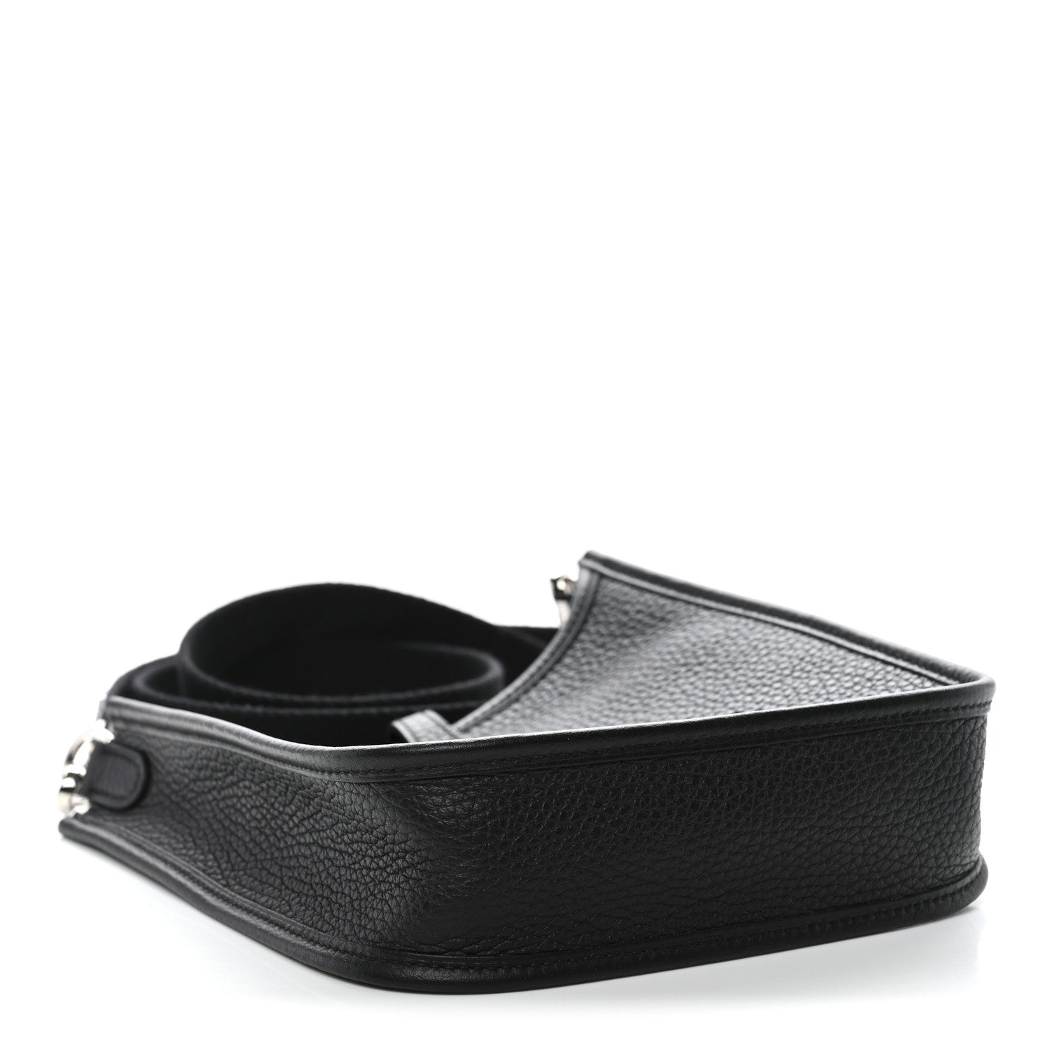 Hermes Taurillon Clemence Evelyne TPM Black 4 of 11