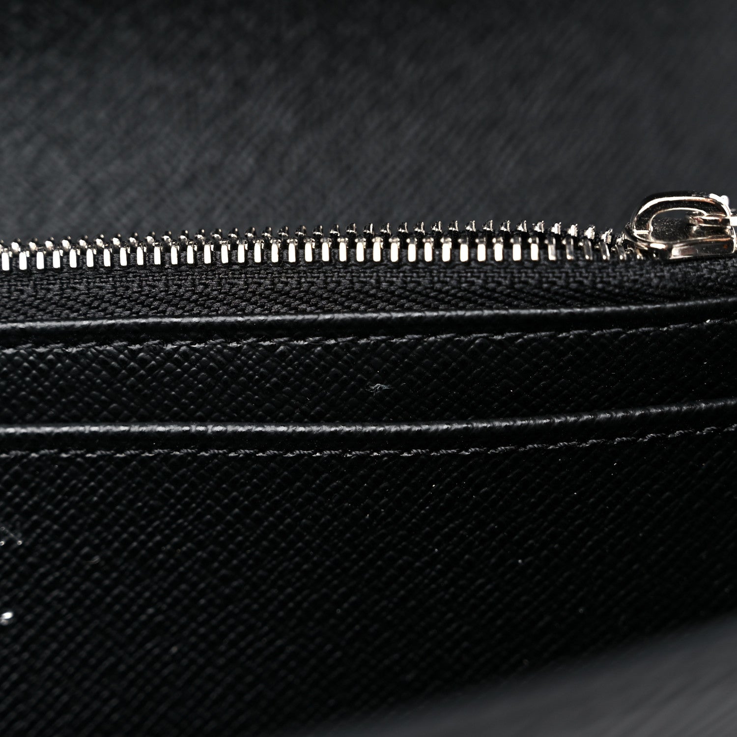 Louis Vuitton Epi Twist Wallet Black 9 of 10