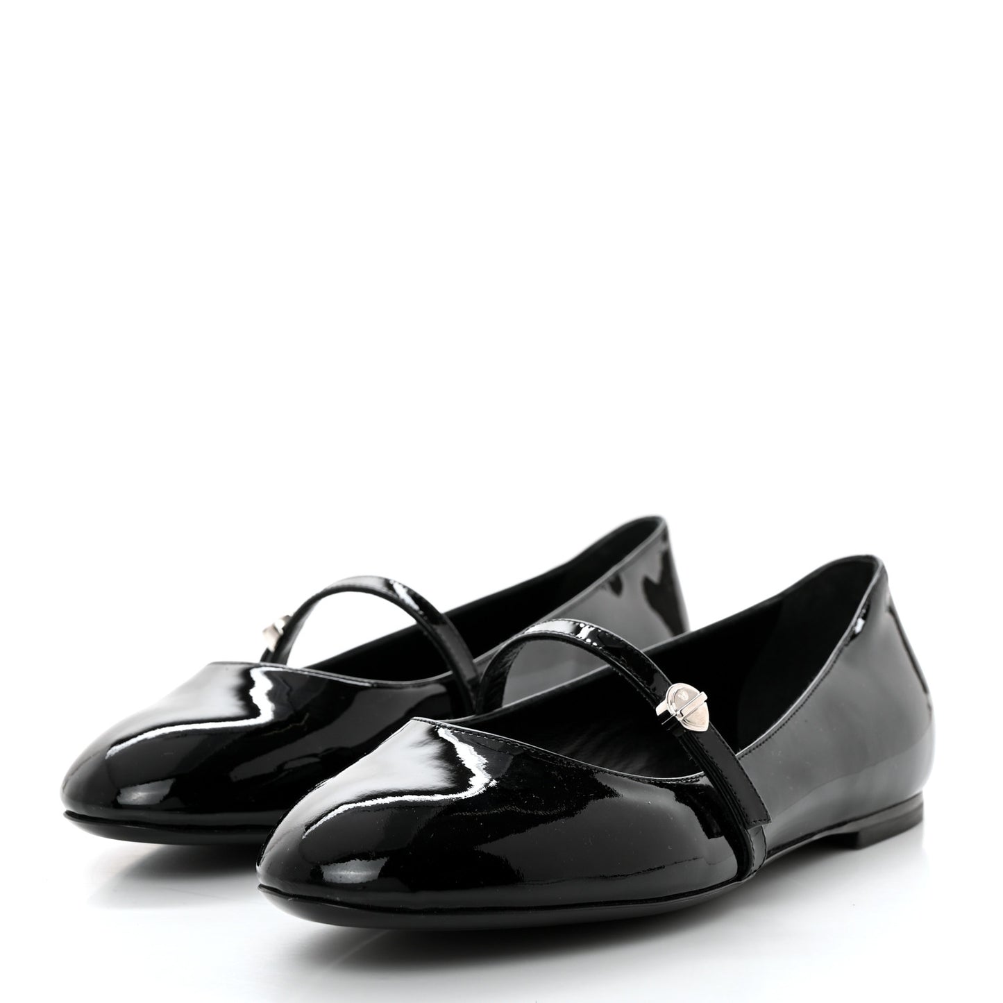 Patent Uniformes Ballet Flats 37 Black