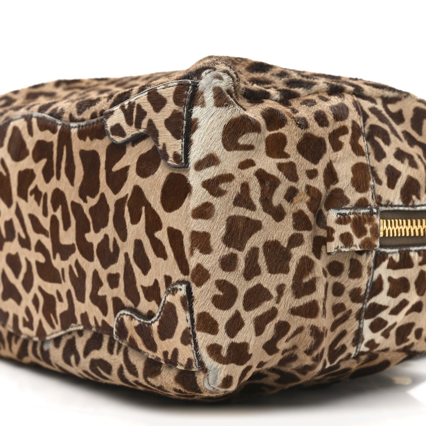 Cavallino Giraffe Print Tote Sabbia Moro