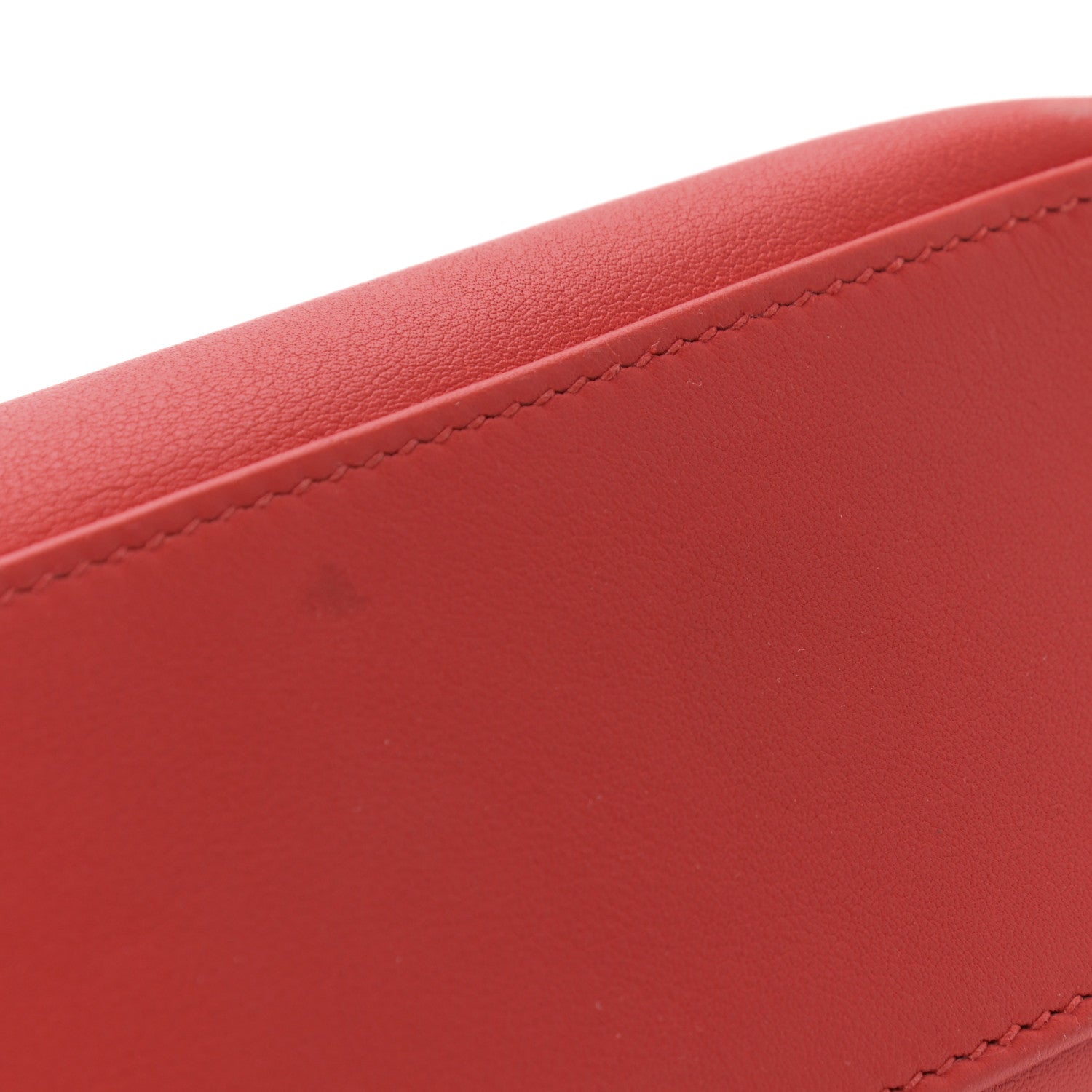 Hermes Swift Kelly Pochette Clutch Rouge Tomate 10 of 16