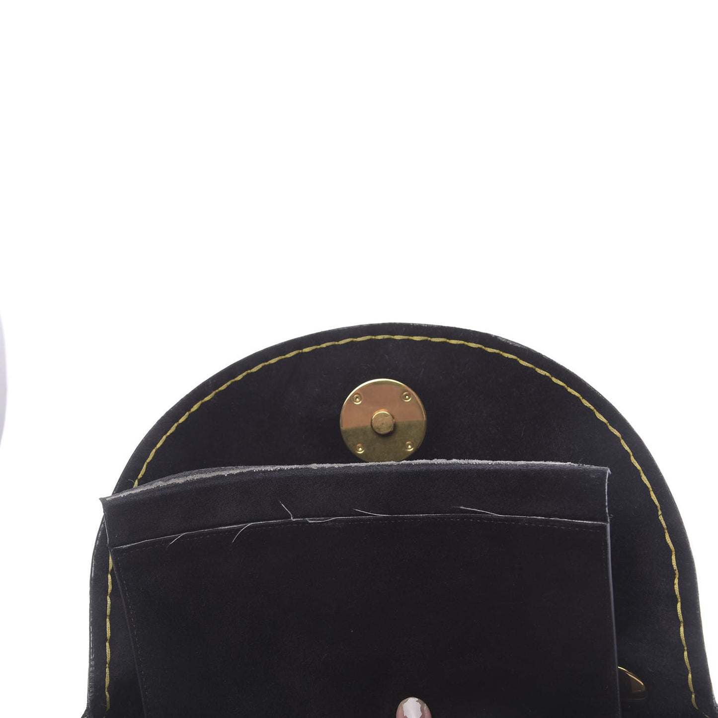 Calfskin Orb Bag Black